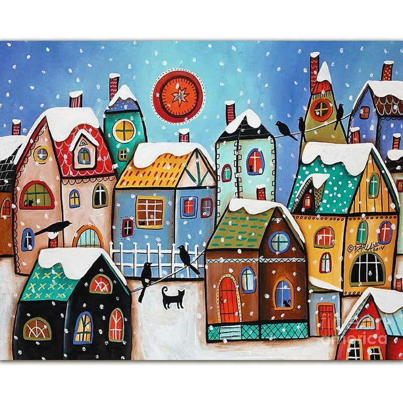 Красивая алмазная живопись для взрослых, искусственная Бриллиантовая вышивка, картина для рукоделия (снежный день)
Красивая алмазная живопись для взрослых, искусственная Бриллиантовая вышивка, картина для рукоделия (снежный день)