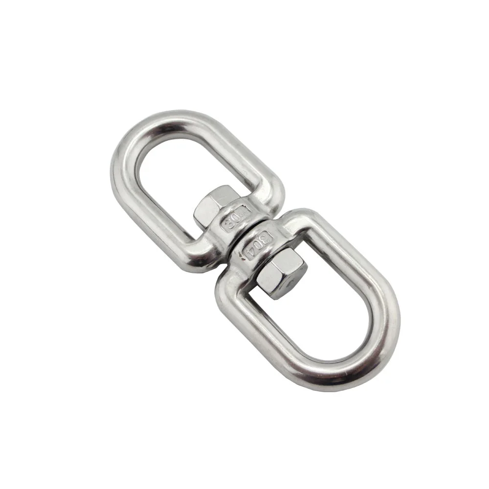 1PCS 304 Stainless Steel Eye To Eye Anchor Swivel 4mm 5mm 6mm 8mm 10mm Heavy Duty Stainless Steel Marine Anchor Chain Swivel
1PCS 304 Stainless Steel Eye To Eye Anchor Swivel 4mm 5mm 6mm 8mm 10mm Heavy Duty Stainless Steel Marine Anchor Chain Swivel