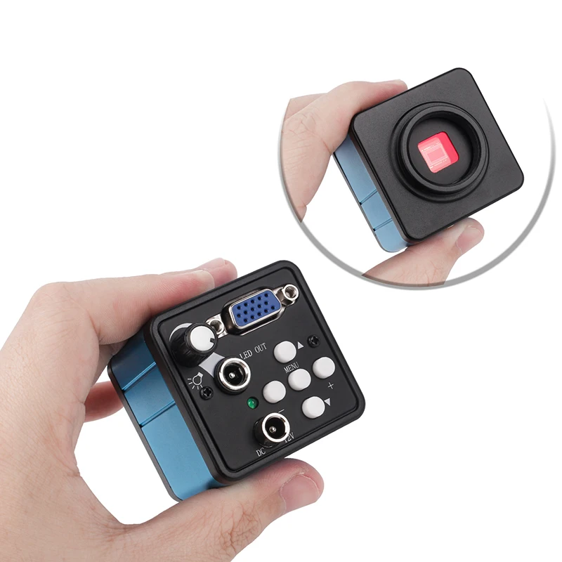 High Quality 1080P Digital VGA 20MP Auto Focus Industrial Microscope with LED Ring Light
High Quality 1080P Digital VGA 20MP Auto Focus Industrial Microscope with LED Ring Light