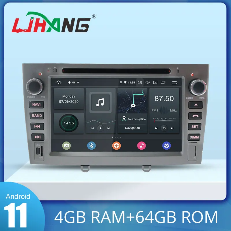 Ljhang Inch Android Car Dvd Player For Peugeot