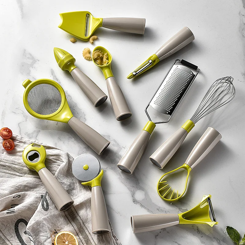 Multifunctional Kitchen ABS Gadget, Egg Beater, Cheese Grater, Vegetable Separator, Auxiliary Food Filter Screen, Bottle Opener
Multifunctional Kitchen ABS Gadget, Egg Beater, Cheese Grater, Vegetable Separator, Auxiliary Food Filter Screen, Bottle Opener