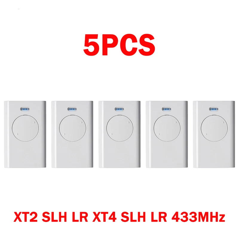 5шт XT2 XT4 SLH LR Пульт дистанционного управления дверью 433MHz Управление гаражными воротами XT4 SLH LR XT2 SLH LR
5шт XT2 XT4 SLH LR Пульт дистанционного управления дверью 433MHz Управление гаражными воротами XT4 SLH LR XT2 SLH LR
