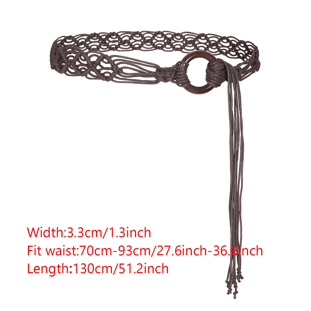 Macrame Braided Belt - 2025 Boho Rope Knot Waist Tie 1 S1e6a2a954d0f46af80a7144ded164684n