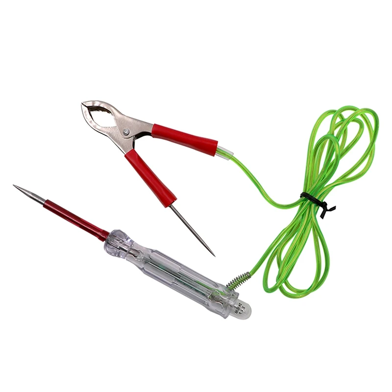 Car Electric Circuit Tester Pen 6-24V DC Automotive Light Probe Circuit Voltage Tester Car Electric Pen Probe Diagnosis Scanner
Car Electric Circuit Tester Pen 6-24V DC Automotive Light Probe Circuit Voltage Tester Car Electric Pen Probe Diagnosis Scanner