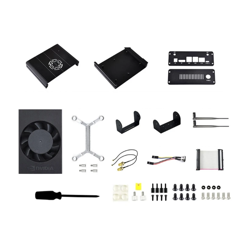 Development Board Case Aluminum Enclosure with PWM Fan Active Passive Cooling JIAN
Development Board Case Aluminum Enclosure with PWM Fan Active Passive Cooling JIAN