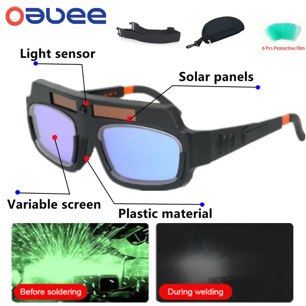Automatic Darkening Dimming Welding Machine Mask Helmet Eyes Special Goggles/Welder Glasses For Welding Machine/Equipment Tools
Automatic Darkening Dimming Welding Machine Mask Helmet Eyes Special Goggles/Welder Glasses For Welding Machine/Equipment Tools