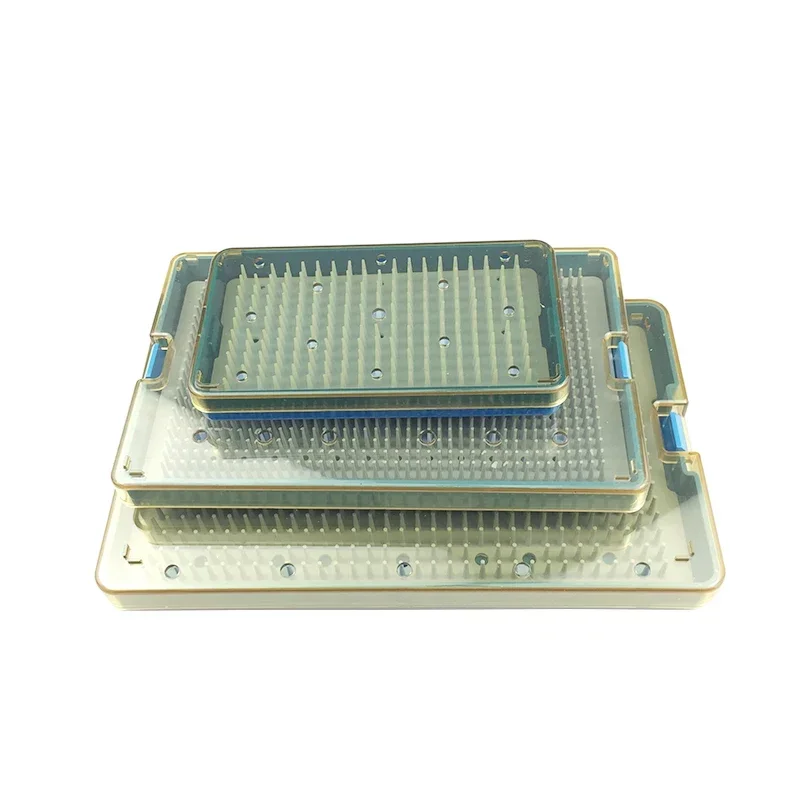 Four Type Choices Silicone Sterilization Tray Case for Holding Instrument Autoclavable Disinfection Case Box
Four Type Choices Silicone Sterilization Tray Case for Holding Instrument Autoclavable Disinfection Case Box