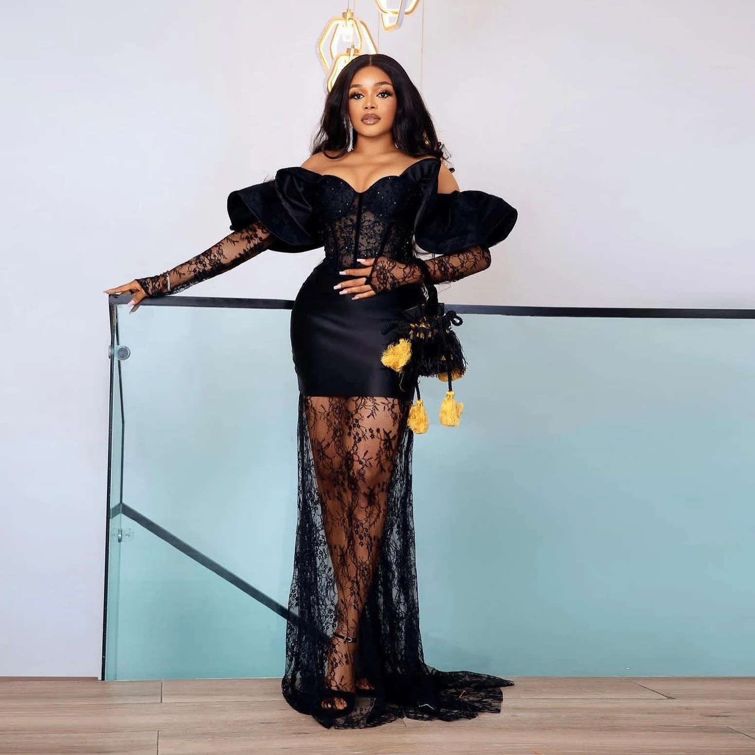 Сексуальные черные кружевные вечерние платья Aso Ebi с открытыми плечами, платье в африканском стиле с юбкой-годе, вечерние платья на заказ для гостей свадьбы
Сексуальные черные кружевные вечерние платья Aso Ebi с открытыми плечами, платье в африканском стиле с юбкой-годе, вечерние платья на заказ для гостей свадьбы
