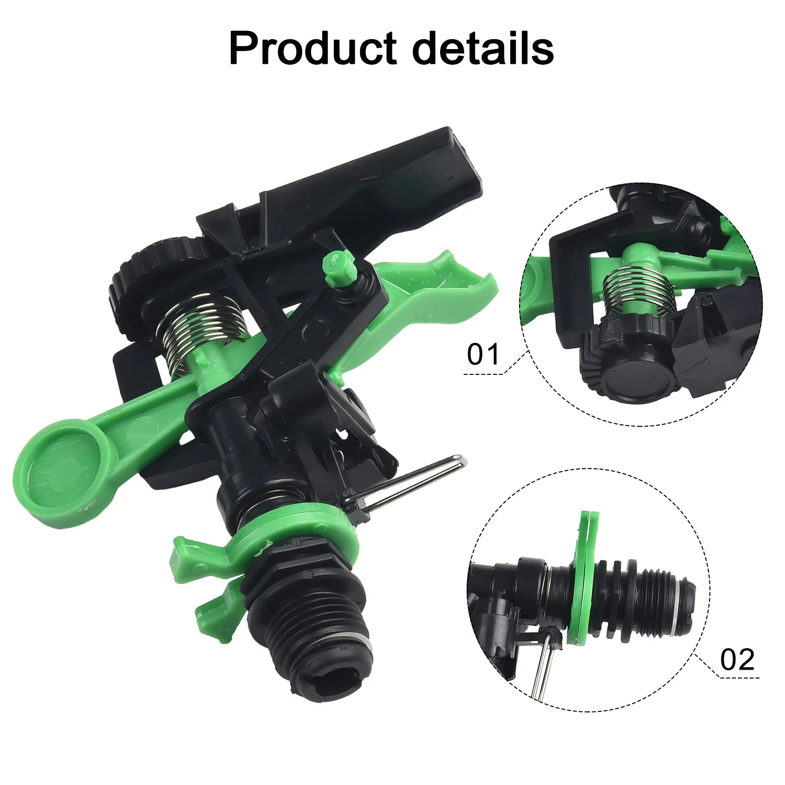 Adjustable Garden Sprinklers 12 Inch Plastic Heads, Wide Spray Diameter Optimize Watering for Your Plants, Lawns
Adjustable Garden Sprinklers 12 Inch Plastic Heads, Wide Spray Diameter Optimize Watering for Your Plants, Lawns