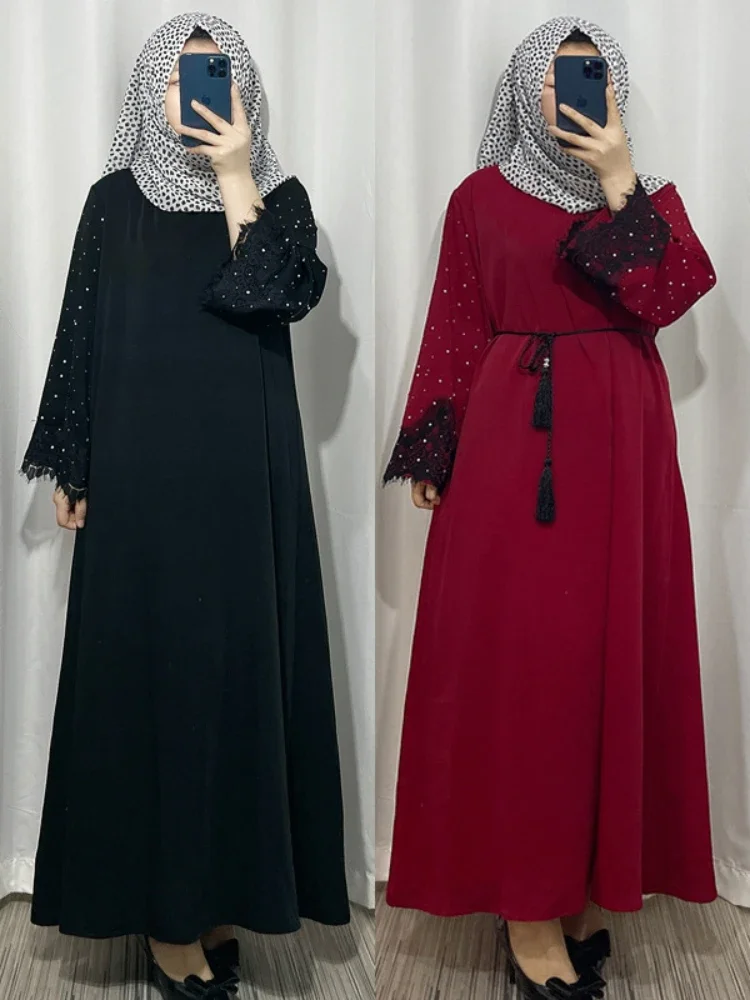 Eid 2024 Prayer Muslim Party Dress Diamond Morocco Women Abaya India Abayas Ramadan Dubai Kaftan Robe Longue Vestidos Largos
Eid 2024 Prayer Muslim Party Dress Diamond Morocco Women Abaya India Abayas Ramadan Dubai Kaftan Robe Longue Vestidos Largos