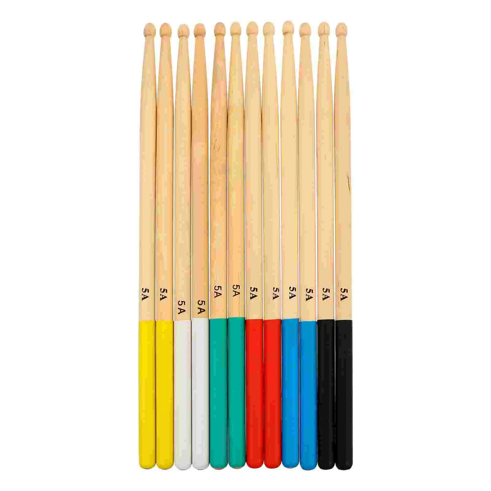 

6 Pairs Instrument Drum Stick Child Musical Instruments 7A Maple Percussion Drumsticks