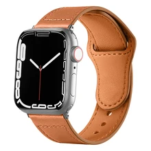 Leather strap For Apple watch band 45mm 41mm 44mm 40mm 38mm42mm Smartwatch Accessories bracelet Belt iWatch 6 5 4 se 7 watchband
Leather strap For Apple watch band 45mm 41mm 44mm 40mm 38mm42mm Smartwatch Accessories bracelet Belt iWatch 6 5 4 se 7 watchband