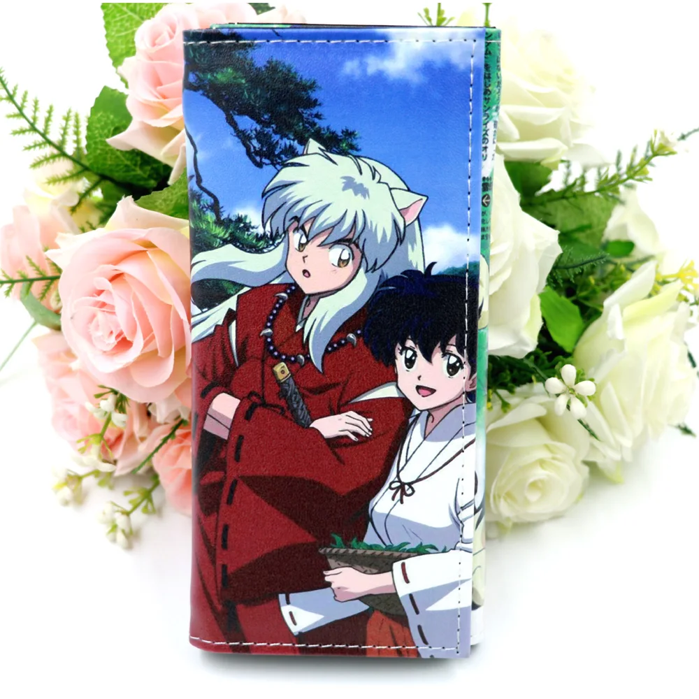 Colorful Anime Inuyasha long style PU wallet printed with Higurashi Kagome Inuyasha with zipper
Colorful Anime Inuyasha long style PU wallet printed with Higurashi Kagome Inuyasha with zipper