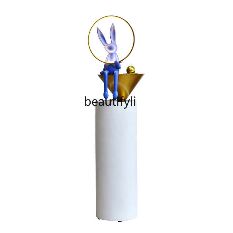 Modern Light Luxury Creative Bunny TV Cabinet next to Floor Ornaments Water Circulating Water Living Room Sofa
Modern Light Luxury Creative Bunny TV Cabinet next to Floor Ornaments Water Circulating Water Living Room Sofa