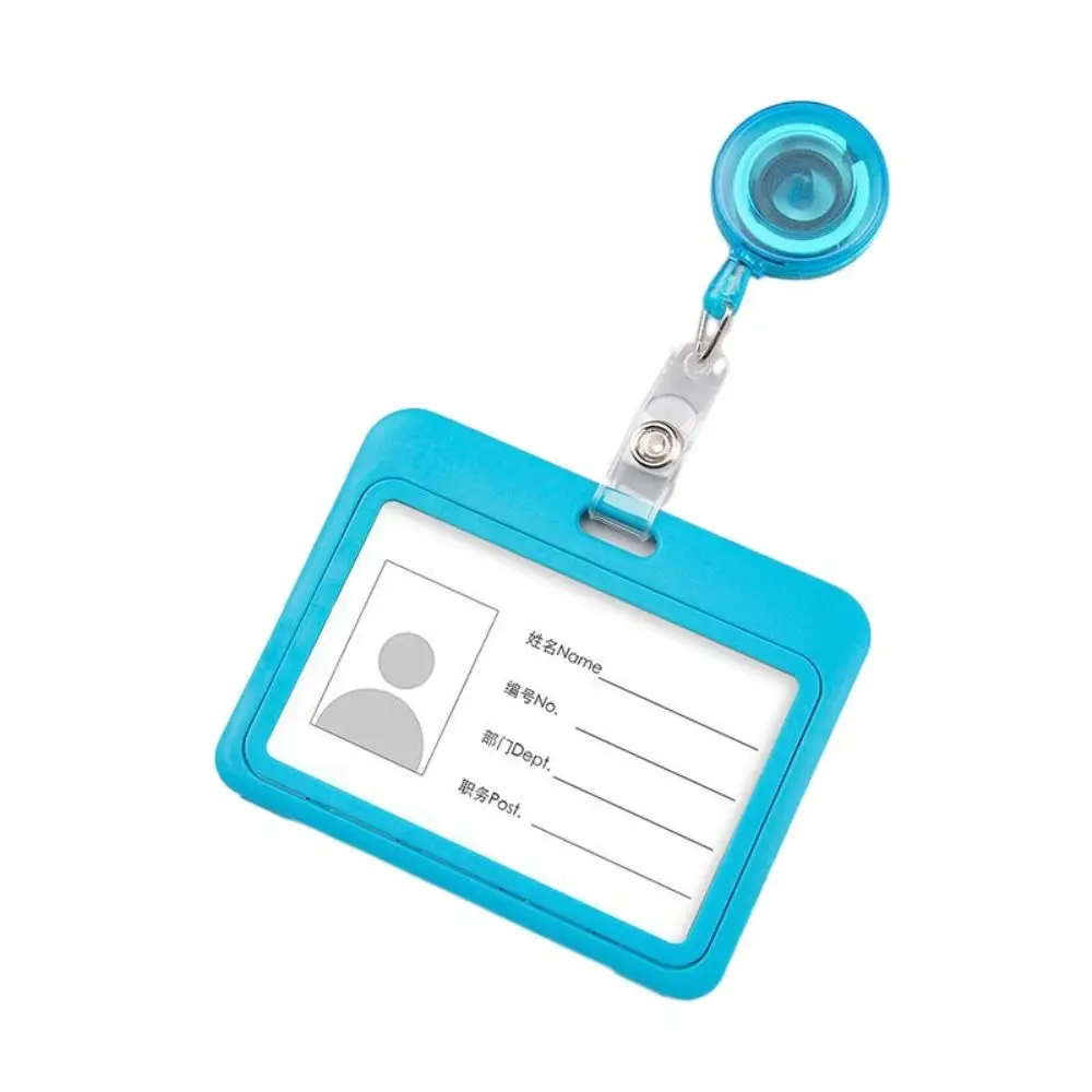 Plastic Retractable Card cover ID Card Holder Solid Bus Card Cover Case Badge Holder Bus Pass Card Business Credit Card Holders
Plastic Retractable Card cover ID Card Holder Solid Bus Card Cover Case Badge Holder Bus Pass Card Business Credit Card Holders