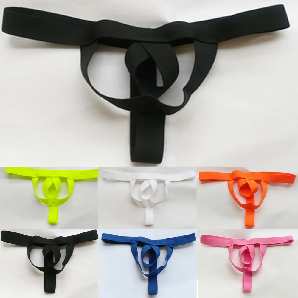 Men's Sexy String High Elasticity Underwear Thong T-Back Open Front Underpants Black/White/Orange/Dark Blue/Fruit Green/Rose Red
Men's Sexy String High Elasticity Underwear Thong T-Back Open Front Underpants Black/White/Orange/Dark Blue/Fruit Green/Rose Red
