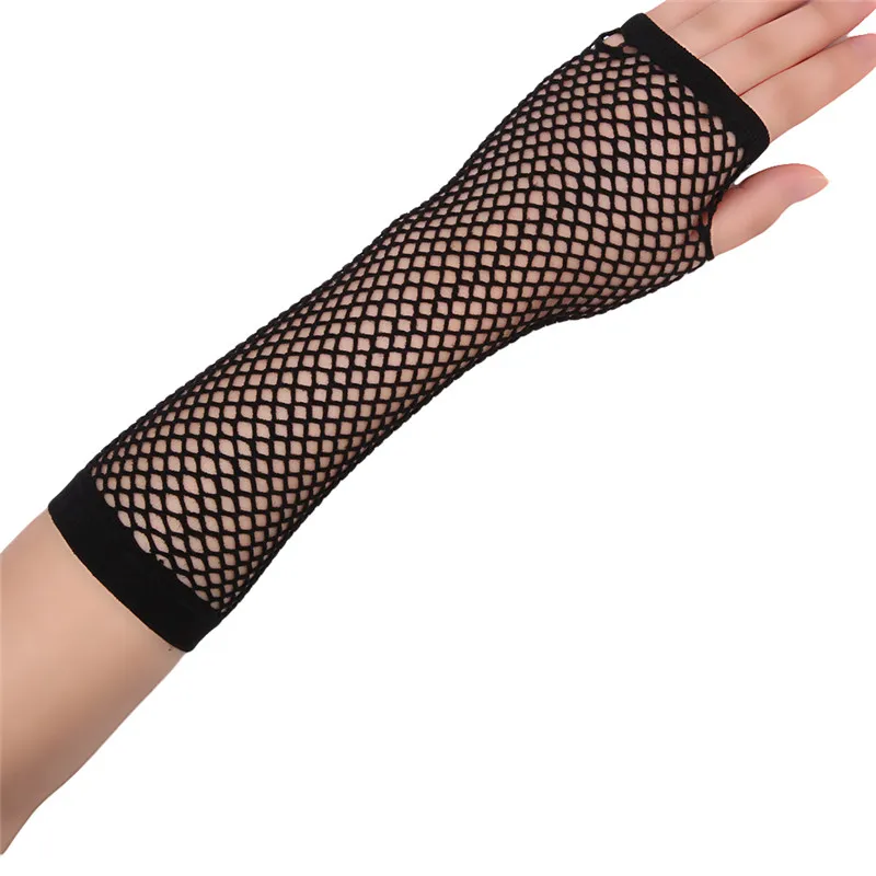 Stylish Long Black Fishnet Gloves Womens Fingerless Gloves Girls Dance Gothic Punk Rock Costume Fancy Gloves
Stylish Long Black Fishnet Gloves Womens Fingerless Gloves Girls Dance Gothic Punk Rock Costume Fancy Gloves
