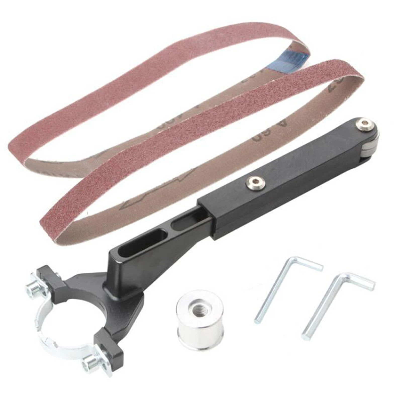Angle Grinder Belt Sander Barcket Polishing Machine Trimming Woodworking Aluminum Alloy Wrench For 100mm Angle Grinder
Angle Grinder Belt Sander Barcket Polishing Machine Trimming Woodworking Aluminum Alloy Wrench For 100mm Angle Grinder