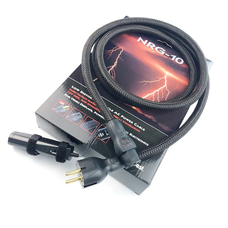NRG-10 AC HiFi Audio Power Cable US / EU Version Plug Upgrade 72V Battery with Original Box
NRG-10 AC HiFi Audio Power Cable US / EU Version Plug Upgrade 72V Battery with Original Box