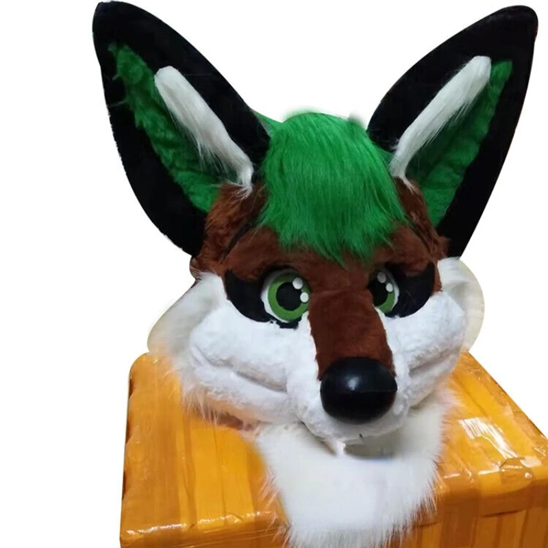 Husky Head Mascot Costume Long Fur Husky Dog Fox Mascot Head Party Halloween Fur Cosplay Head
Husky Head Mascot Costume Long Fur Husky Dog Fox Mascot Head Party Halloween Fur Cosplay Head