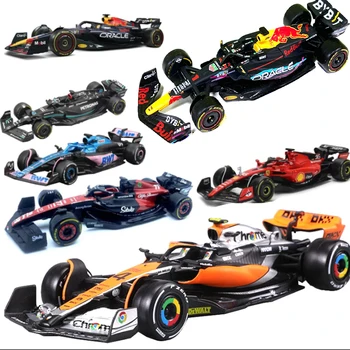 Experimente o Realismofe Imersivo com o Modelo de Carro de Brinquedo 1/32 Audi RS6 8 Bburago 1:43 Mercedes W14 Red Bull RB19 Ferrari SF23 Alpine A523 Alfa C43 F1 Model Formula Car Static Simulation Diecast Racing