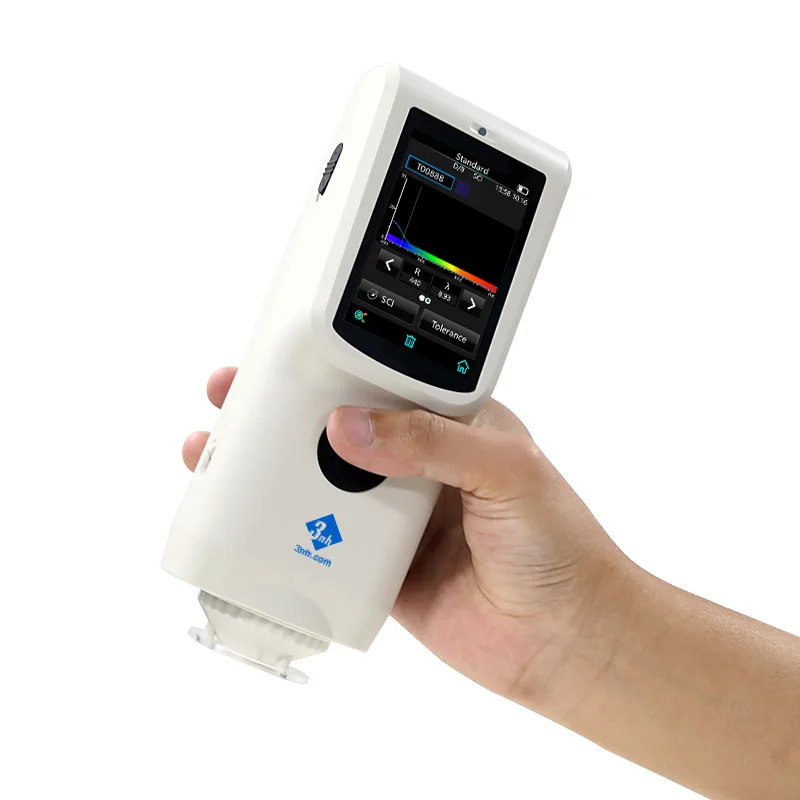 CR8 ColorReader Portable Spectrophotometers For Fruit/PlasticPaint/Meat/Paper 3nh Color difference testing instrument
CR8 ColorReader Portable Spectrophotometers For Fruit/PlasticPaint/Meat/Paper 3nh Color difference testing instrument
