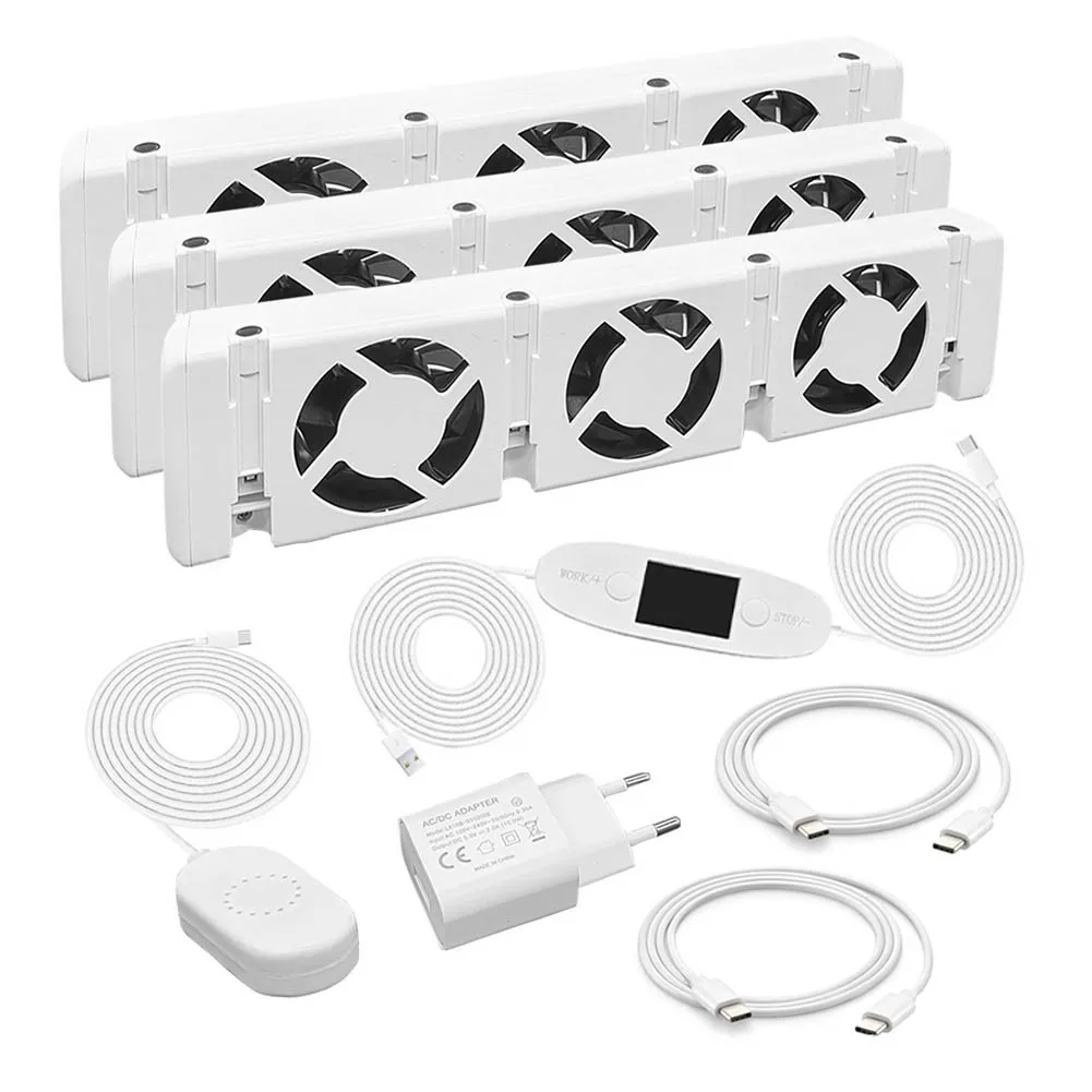 Radiator Fan Smart Radiator Booster Extension Set Ventilator Fan Promote Hot Air Circulation Warm European Standard 5V
Radiator Fan Smart Radiator Booster Extension Set Ventilator Fan Promote Hot Air Circulation Warm European Standard 5V