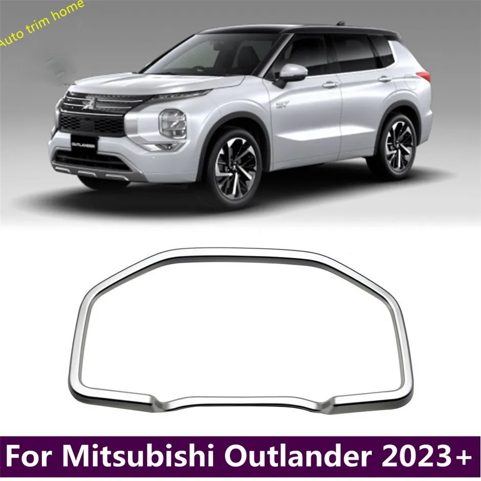 

Обшивка центральной консоли из черного/углеродного волокна для приборной панели, отделка панели для Mitsubishi Outlander 2023 2024, аксессуары
