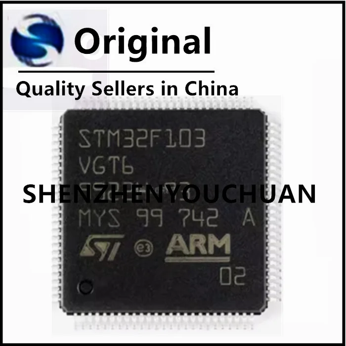 

STM32F103VGT6 32F103VGT6 LQFP-100(14x14) Microcontroller Units (MCUs/MPUs/SOCs) ROHS IC Chipset New Original