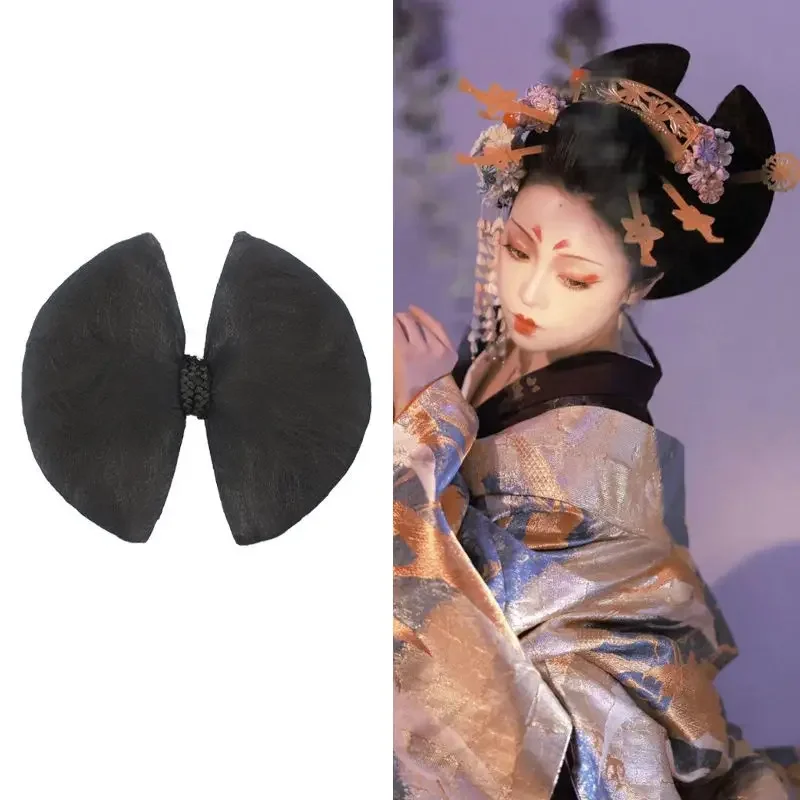 Oiran Kimono Cosplay Hair Accssories For Afterbrain Black Butterfly Knot Style Headdress Tang Dynasty Ancient Photography
Oiran Kimono Cosplay Hair Accssories For Afterbrain Black Butterfly Knot Style Headdress Tang Dynasty Ancient Photography
