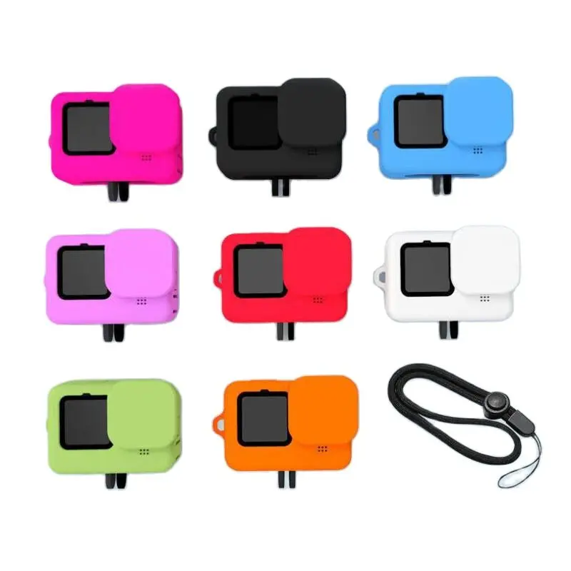 Silicone Case Lens Cap Cover Protector Shell For GoPro Hero 12/11/10/9 Black Camera Frame Wrist Strap LCD Screen Hard Glass Film
Silicone Case Lens Cap Cover Protector Shell For GoPro Hero 12/11/10/9 Black Camera Frame Wrist Strap LCD Screen Hard Glass Film