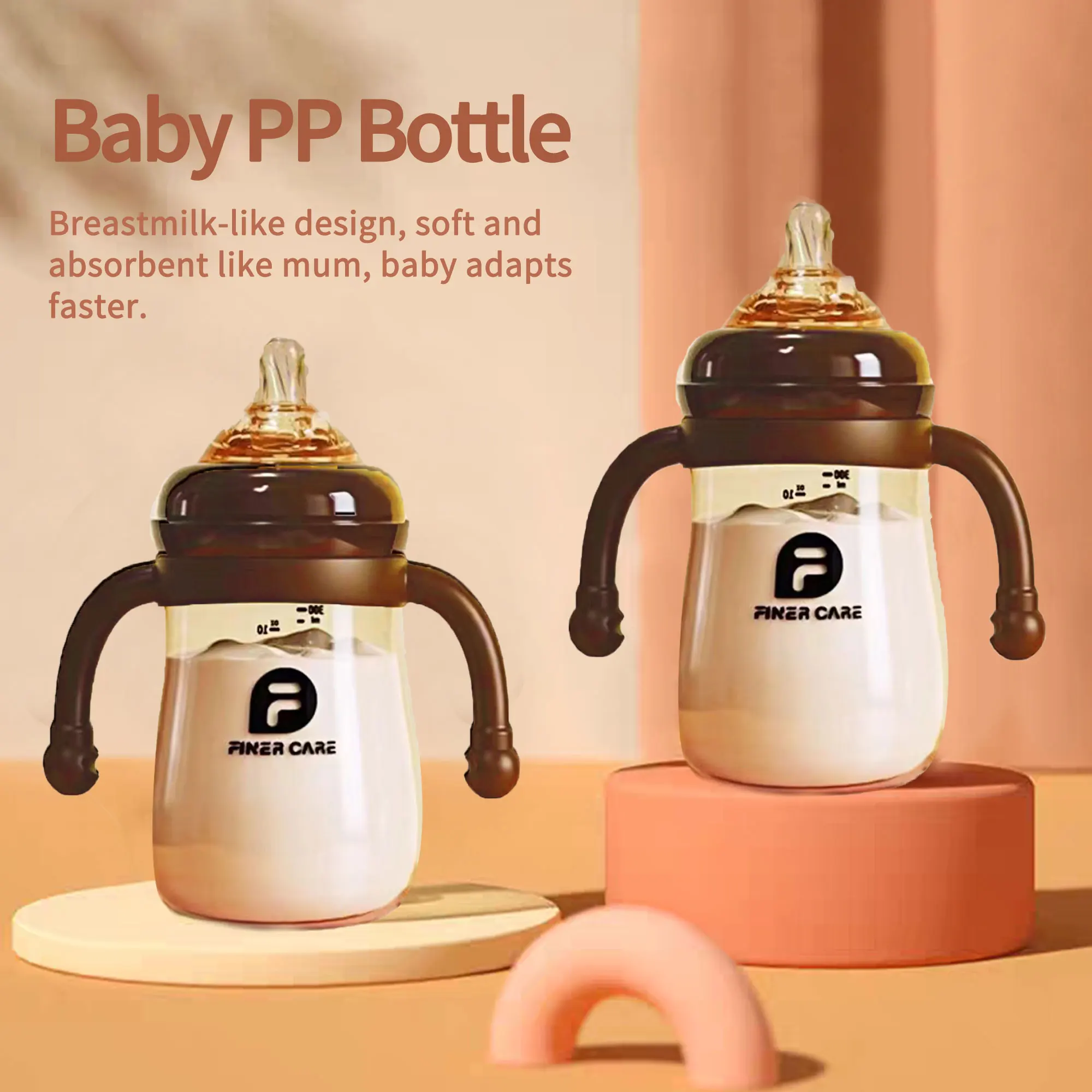 300 мл детская бутылка с широким диаметром, соска с дизайном грудного молока, соска с собственной соломинкой и гравитационным шариком, с ручкой 
300 мл детская бутылка с широким диаметром, соска с дизайном грудного молока, соска с собственной соломинкой и гравитационным шариком, с ручкой