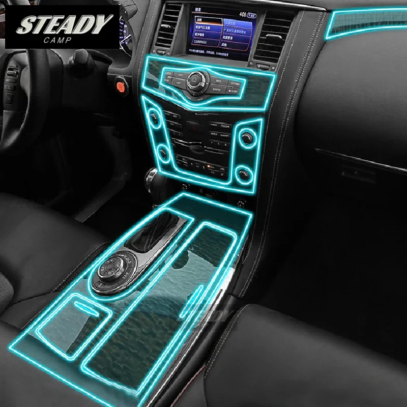 Для Nissan патруль 2012-2022 2023, внутренняя центральная консоль автомобиля, прозрачные аксессуары для ремонта от царапин 
Для Nissan патруль 2012-2022 2023, внутренняя центральная консоль автомобиля, прозрачные аксессуары для ремонта от царапин