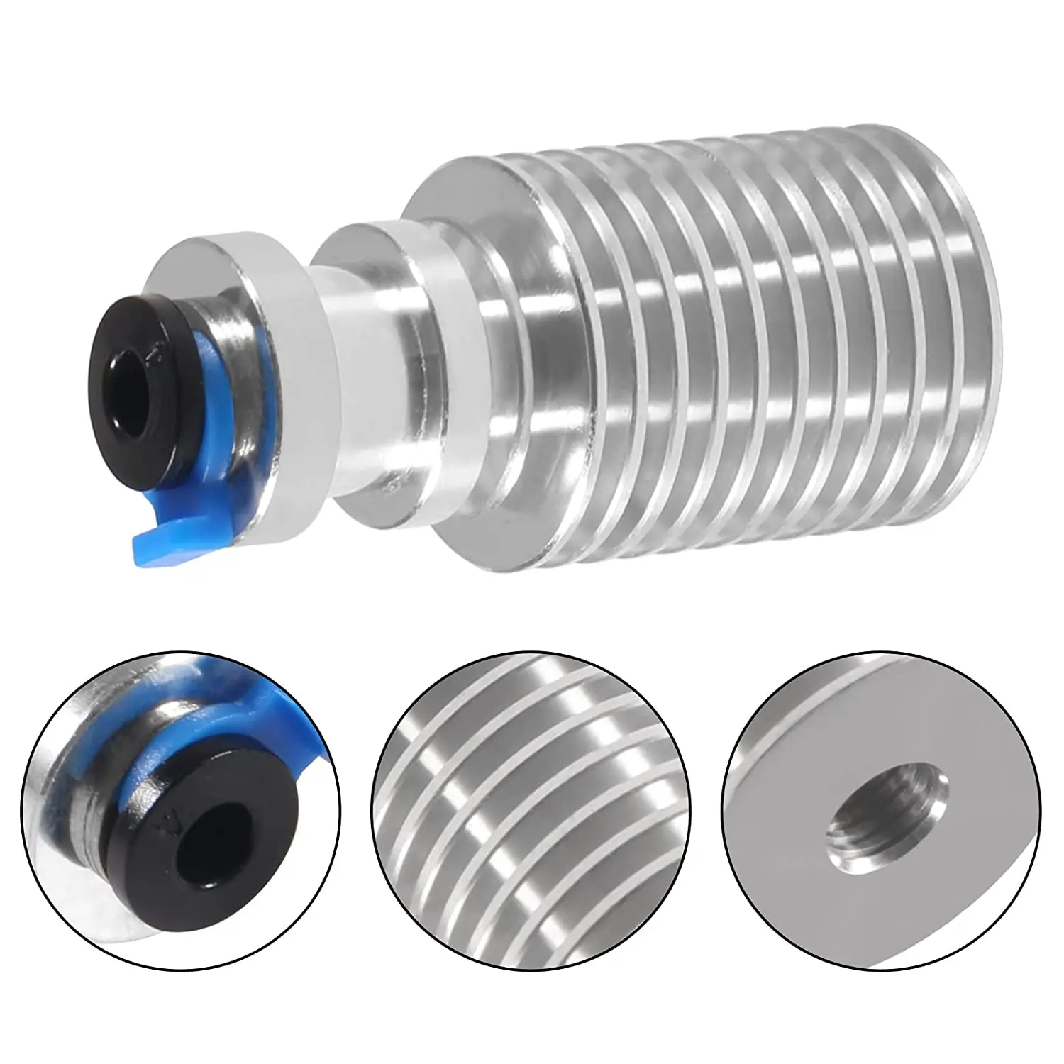 V6 Heat Sink 1.75mm Aluminum Cooler Heatsink 3D Printer Radiator for V6 i3 MK3 J-Head Extruder Hotend Bowden
V6 Heat Sink 1.75mm Aluminum Cooler Heatsink 3D Printer Radiator for V6 i3 MK3 J-Head Extruder Hotend Bowden