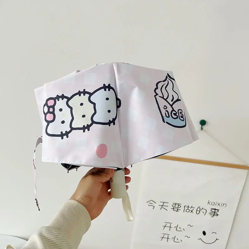 Kawaii Anime Hello Kittys Cute Umbrella Uv Protection Dual-Use Women's Fully Automatic Folding Umbrella Sunshade Creative Gifts
Kawaii Anime Hello Kittys Cute Umbrella Uv Protection Dual-Use Women's Fully Automatic Folding Umbrella Sunshade Creative Gifts