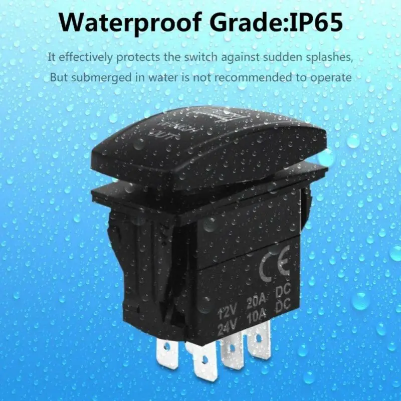 LED HORN Momentary Toggle Rocker 5 Pins Switch 12V 20A Car Boat Truck On-off Waterproof Green Vehicle Accessories
LED HORN Momentary Toggle Rocker 5 Pins Switch 12V 20A Car Boat Truck On-off Waterproof Green Vehicle Accessories