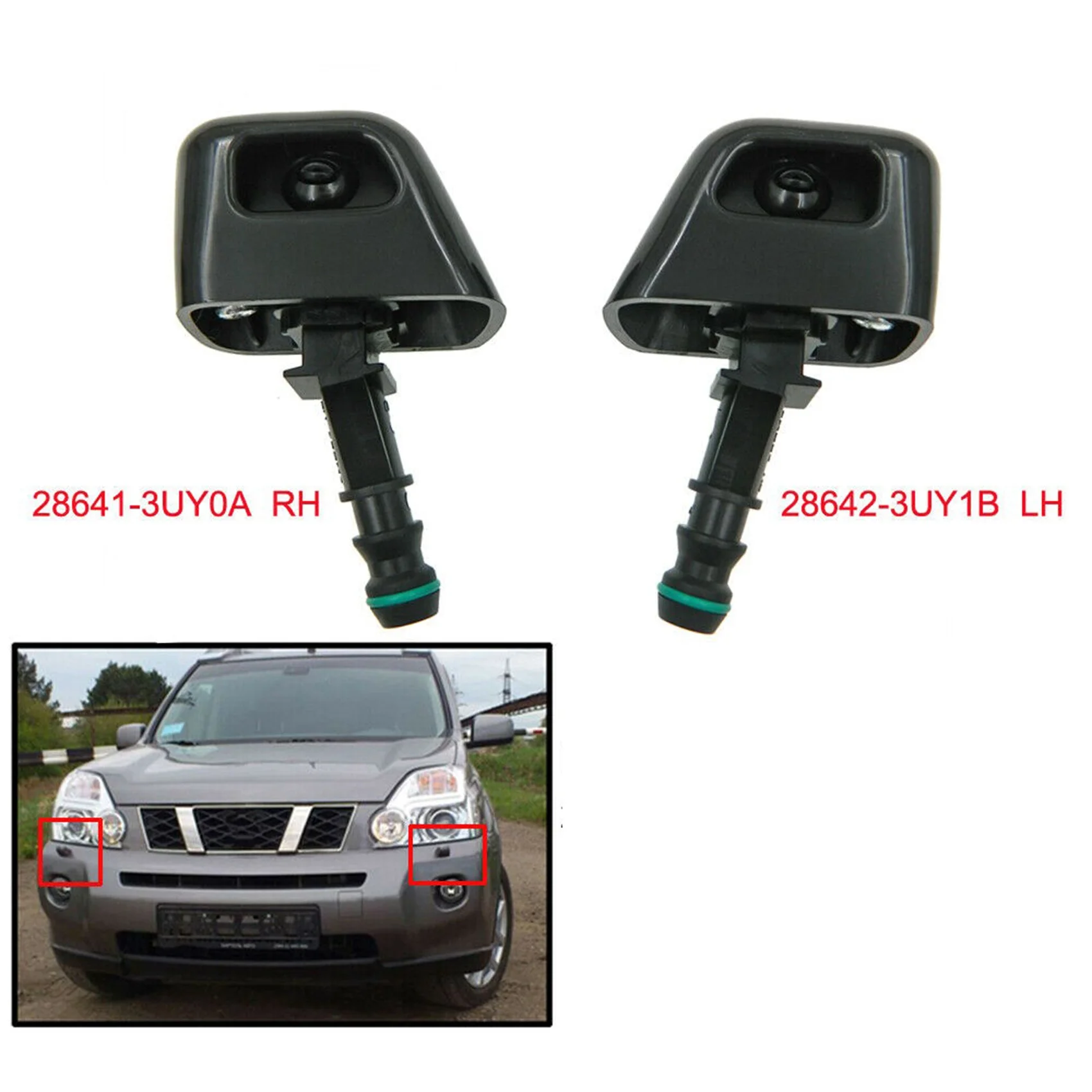 Распылительная Форсунка для омывателя фар для Nissan X-Trail Xtrail T31 2008-2014, струйный распылитель 28641-3UY0A 28642-3UY1B
Распылительная Форсунка для омывателя фар для Nissan X-Trail Xtrail T31 2008-2014, струйный распылитель 28641-3UY0A 28642-3UY1B