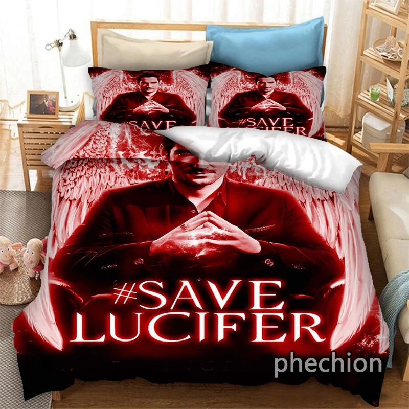 phechion Lucifer 3D Print Bedding Set Duvet Covers Pillowcases One Piece Comforter Bedding Sets Bedclothes Bed K411
phechion Lucifer 3D Print Bedding Set Duvet Covers Pillowcases One Piece Comforter Bedding Sets Bedclothes Bed K411