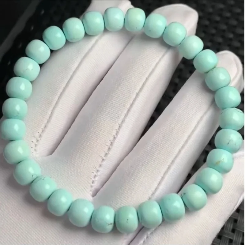 Natural Raw Ore Turquoise Old Wholesale Color Refreshing High Porcelain Jelly Bracelet Smooth and Delicate
Natural Raw Ore Turquoise Old Wholesale Color Refreshing High Porcelain Jelly Bracelet Smooth and Delicate