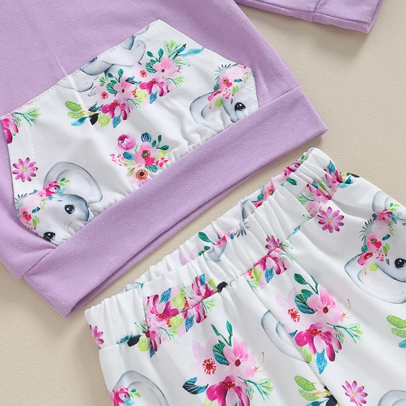 Toddler Baby Girl Hoodie Sweatshirt Bell Bottoms Outfit Cute Elephant Print 3pcs Clothes Set
Toddler Baby Girl Hoodie Sweatshirt Bell Bottoms Outfit Cute Elephant Print 3pcs Clothes Set
