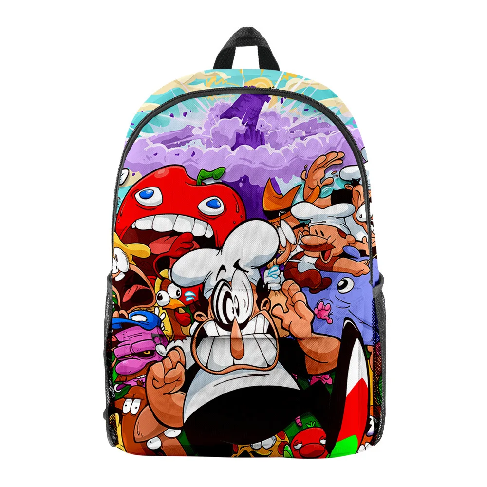 3D Game Pizza Tower Pepperman Backapck Boys Girls Primary Middle School Students Schoolbag Teenagers Travel Backpacks Gifts
3D Game Pizza Tower Pepperman Backapck Boys Girls Primary Middle School Students Schoolbag Teenagers Travel Backpacks Gifts