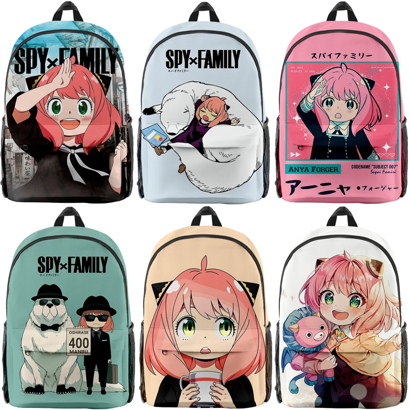 Kawaii Anime Spy X Family Anya Forger Canvas Backpack Women Casual Travel Bags Children Schoolbag School College Student Bookbag
Kawaii Anime Spy X Family Anya Forger Canvas Backpack Women Casual Travel Bags Children Schoolbag School College Student Bookbag