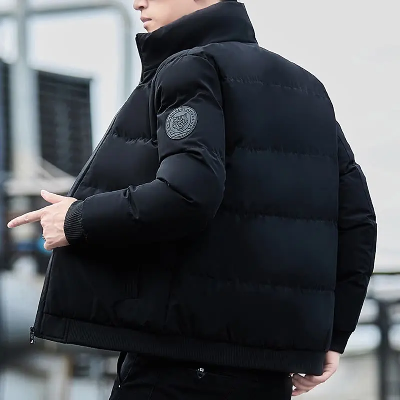 Leisure Korean Version Solid Color Stand Collar Cotton-padded Clothes Winter Man Fashion Thickened Large Size Short Jacket
Leisure Korean Version Solid Color Stand Collar Cotton-padded Clothes Winter Man Fashion Thickened Large Size Short Jacket