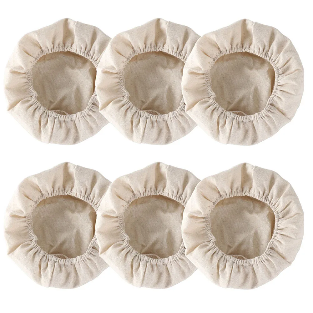 6 Pcs 10inch Bread Proofing Basket Cloth Liner Rattan Baking Dough Basket Cover Bread Fermentation Basket Cloth Cover Bakeware
6 Pcs 10inch Bread Proofing Basket Cloth Liner Rattan Baking Dough Basket Cover Bread Fermentation Basket Cloth Cover Bakeware