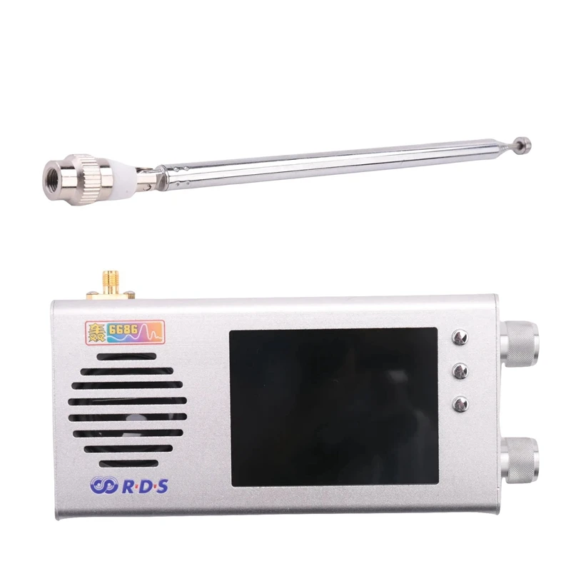 1 шт. серебристый двойной динамик Полнодиапазонный радиоприемник стерео средняя волна Короткая волна FM-радио с литиевой батареей 5000 мАч 
1 шт. серебристый двойной динамик Полнодиапазонный радиоприемник стерео средняя волна Короткая волна FM-радио с литиевой батареей 5000 мАч