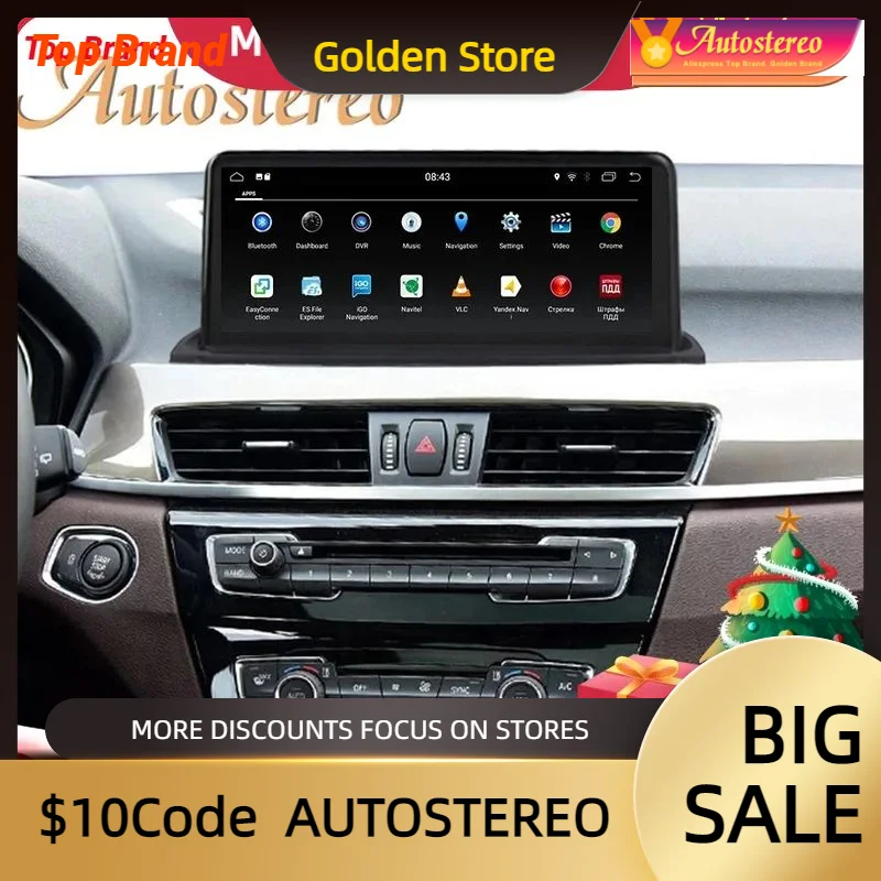 Автомобильный стерео Carplay 4G Android 13,0 для BMW X1 F48 2016-2021, автомобильный GPS-навигатор, мультимедийный плеер, головное устройство, радио, магнитофон
Автомобильный стерео Carplay 4G Android 13,0 для BMW X1 F48 2016-2021, автомобильный GPS-навигатор, мультимедийный плеер, головное устройство, радио, магнитофон