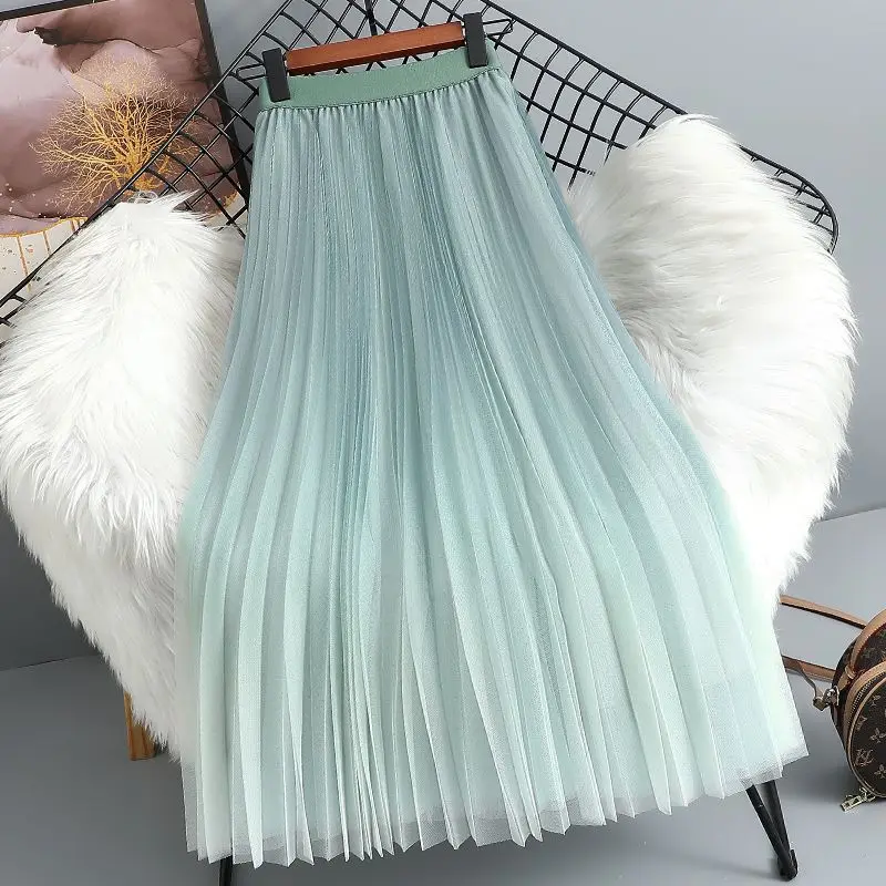 2024 Spring Summer Women New Long Gradient Pleated Skirts Female High Waist Casual Skirts Ladies Loose A-line Skirts O653
2024 Spring Summer Women New Long Gradient Pleated Skirts Female High Waist Casual Skirts Ladies Loose A-line Skirts O653