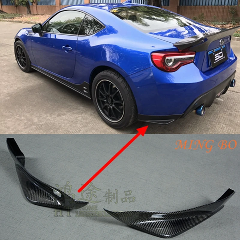 FOR Toyota GT86 Subaru BRZ 2012 2013 2014 2015 Carbon Fiber Rear Corner Diffuser Decorative Spoiler Wing
FOR Toyota GT86 Subaru BRZ 2012 2013 2014 2015 Carbon Fiber Rear Corner Diffuser Decorative Spoiler Wing