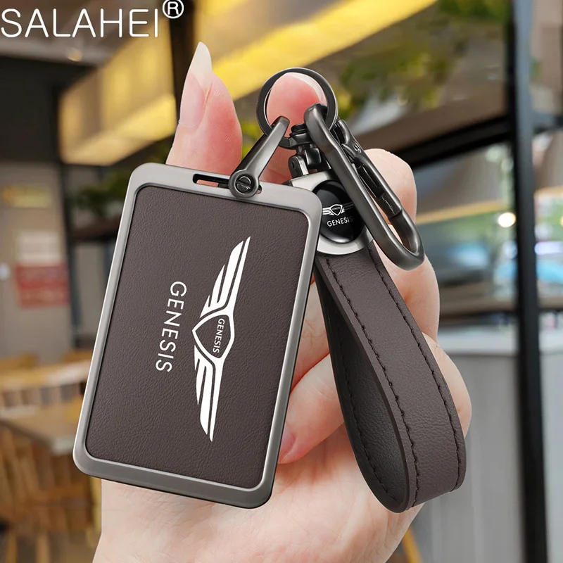 Car Remote NFC Key Case Full Cover Fob Leather Protector Shell For Genesis GV60 Card 2023 Pure Electric G80 Keychain Accessories
Car Remote NFC Key Case Full Cover Fob Leather Protector Shell For Genesis GV60 Card 2023 Pure Electric G80 Keychain Accessories