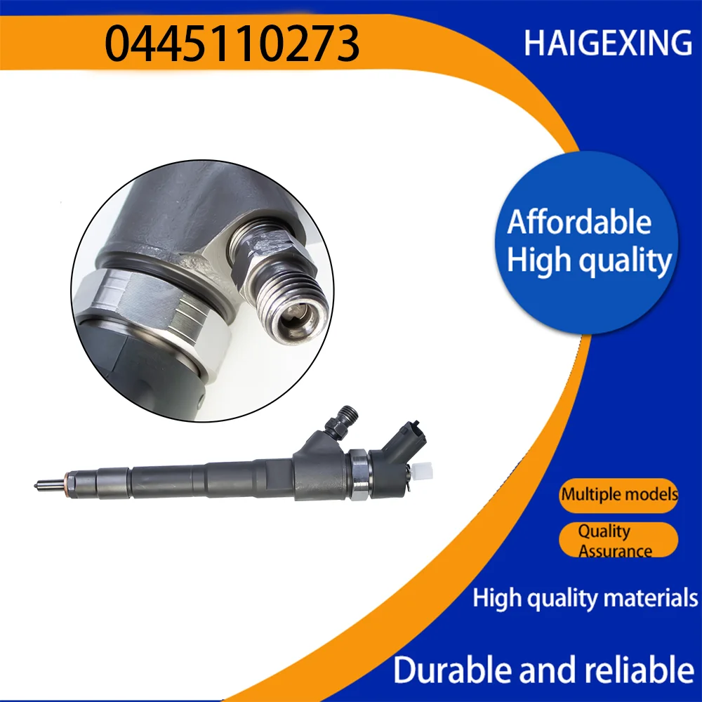 0445110273 Injector High Pressure Common Rail Diesel Electric Injection Is Suitable For Baodian Car Accessories Four Cylinders
0445110273 Injector High Pressure Common Rail Diesel Electric Injection Is Suitable For Baodian Car Accessories Four Cylinders